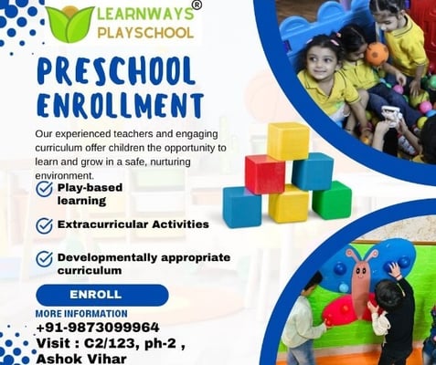 Learn Ways Play School - Admissions Open For PreSchool