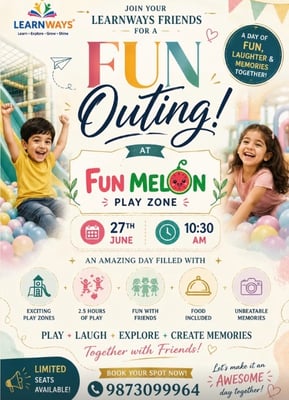 Learn Ways Play School-Fun Outing with Friends (Pitampura)