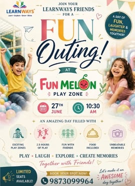 Learn Ways Play School-Fun Outing with Friends (Pitampura)