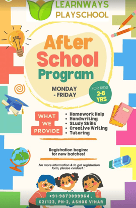 Learn Ways Play School-After School Program