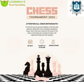 Learn Ways Play School-Chess Tournament