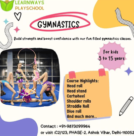 Learn Ways Play School-Gymnastics classes for kids