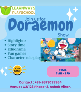 LearnWays Playschool-Doraemon Show