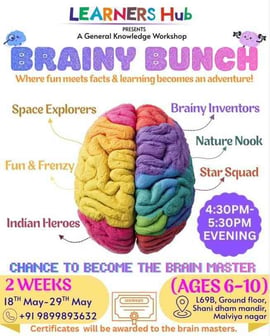 Learners Hub-Brainy Bunch Workshop