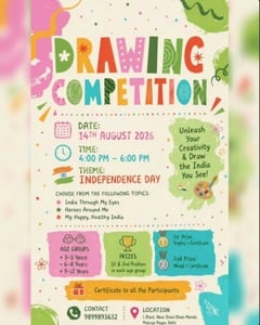 Learners Hub-Independence Day Drawing Competition for Kids