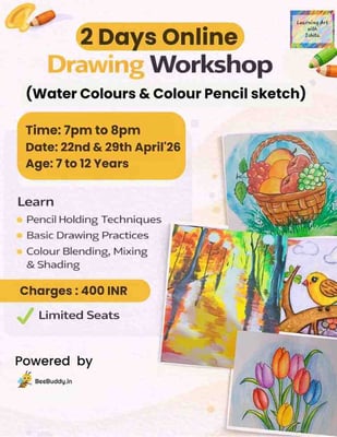Learning Art with Ishita Online Art Academy-Drawing Workshop for Kids