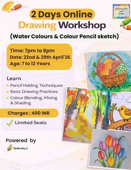 Learning Art with Ishita Online Art Academy-Drawing Workshop for Kids