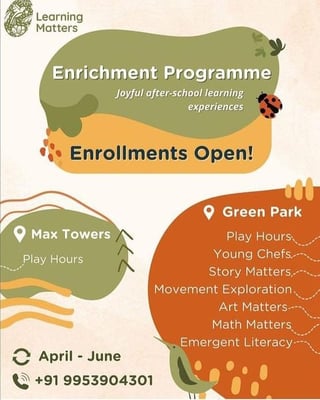 Learning Matters-Enrichment Programme