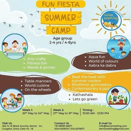 Leens Nestling Summer Camp 2024