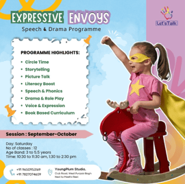 Lets Talk - Expressive Envoys Speech & Drama Theatre Programme 2025