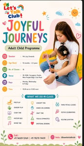 Lets Talk-Joyful Journeys Parent Child Program