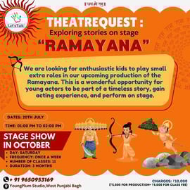 Lets Talk-Theatrequest (exploring stories on stage Ramayana)