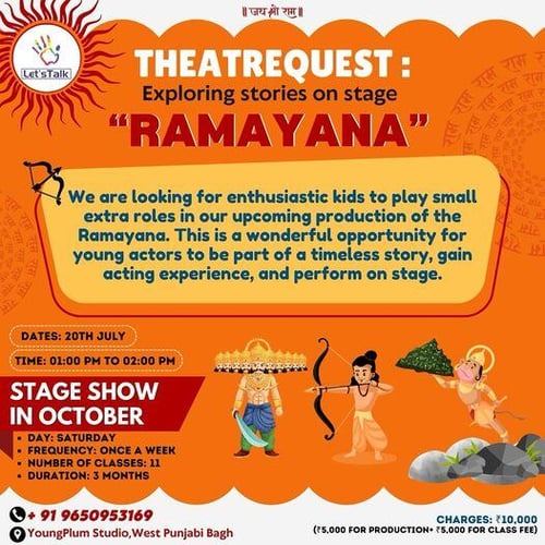 Lets Talk-Theatrequest (exploring stories on stage Ramayana)