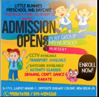 Little Bunnies  -  Admissions Open