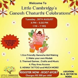 Little Cambridge  -  Ganesh Chaturthi Celebration