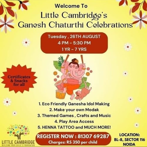 Little Cambridge  -  Ganesh Chaturthi Celebration