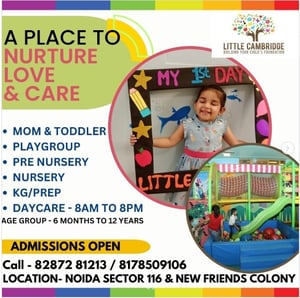 Little Cambridge  -  Mother and Toddler Program ( New Friends Colony )