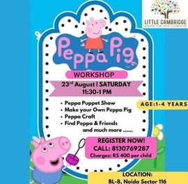Little Cambridge  -  Peppa Pig Workshop