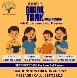 Little Cambridge - Junior Shark Tank Workshop