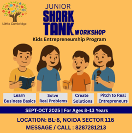 Little Cambridge - Junior Shark Tank Workshop 2025