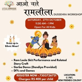 Little Cambridge - Ramlila Dussehra Workshop