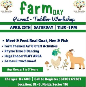 Little Cambridge Noida-Parent Toddler Workshop
