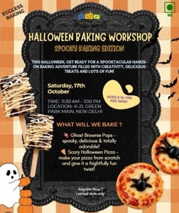 Little Cheflings-Halloween Baking Workshop for Kids