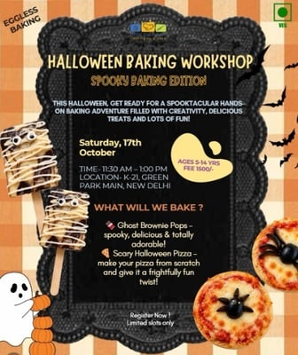 Little Cheflings-Halloween Baking Workshop for Kids