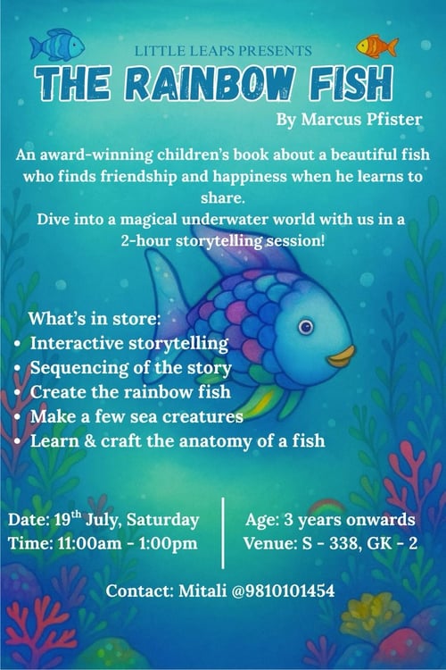 Little Leaps  -  The Rainbow Fish Storytelling Session