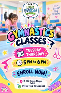 Little Marsh Mallows-Gymnastics Classes for Kids