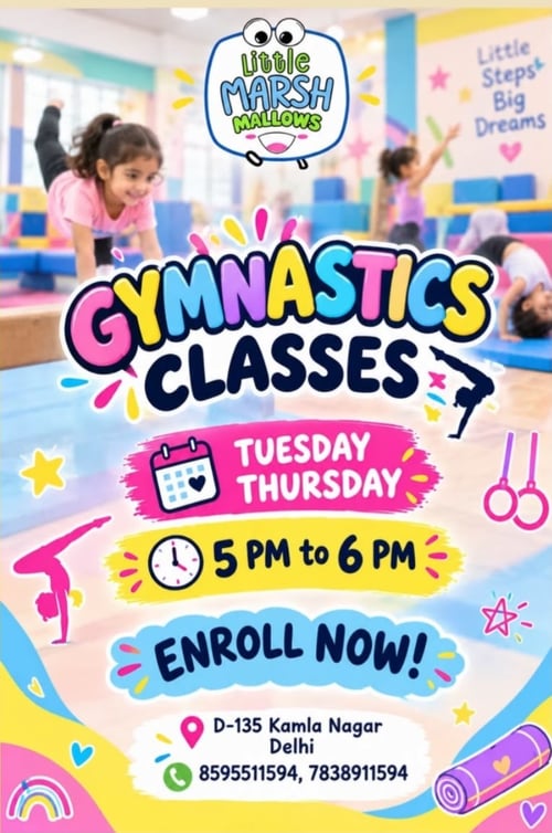 Little Marsh Mallows-Gymnastics Classes for Kids