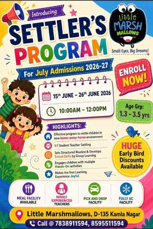 Little Marsh Mallows-Settlers Program 2026