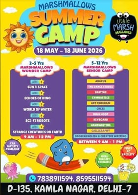 Little Marsh Mallows-Summer Camp 2026