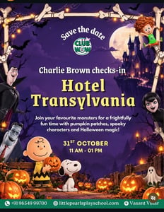 Little Pearls Play School-Club WOW Halloween Party