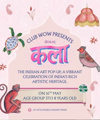Little Pearls Play School-Indian Art Workshop for Kids