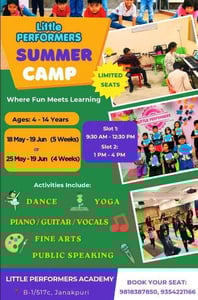 Little performers-Summer Camp 2026