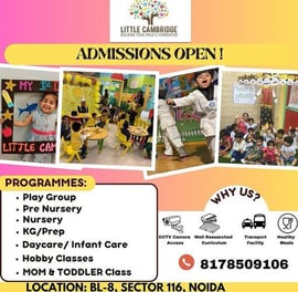 Little Cambridge-Admissions Open