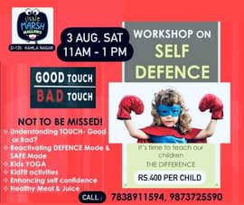 Little Marsh Mallows-Good touch & Bad touch workshop on Self defence for kids