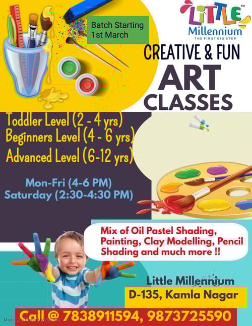 Little Marsh Mallows-Art Classes