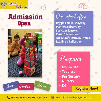 Little Pearls-Admission Open