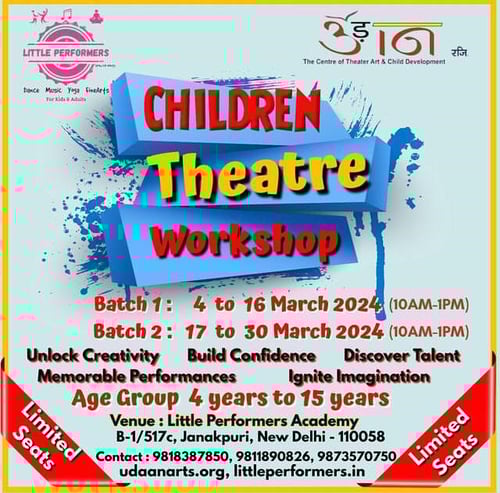 Little performers-Children Theatre Workshop
