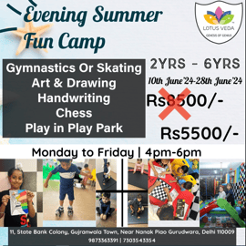 Lotus Veda-Evening Summer Fun Camp