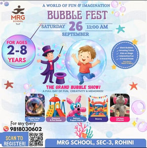 MRG School-Bubble Fest for Kids