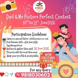 MRG School-Dad and Me Picture Perfect Contest