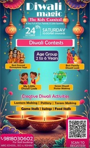 MRG School-Diwali Magic The Kids Carnival