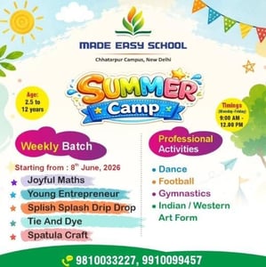 Made Easy school-Summer Camp for Kids