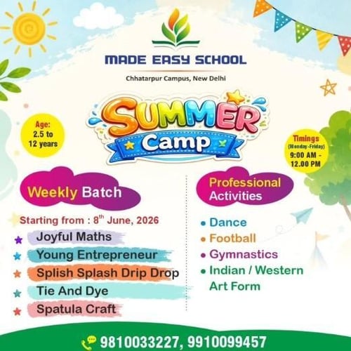 Made Easy school-Summer Camp for Kids