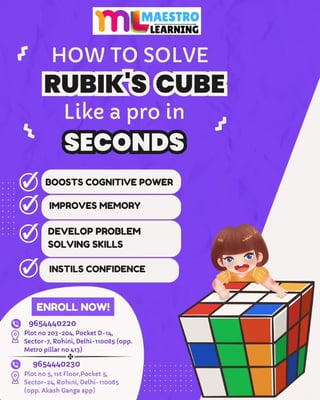 Maestro Learning-Rubiks Cube Classes
