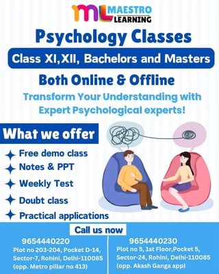 Maestro Learning-Psychology Classes