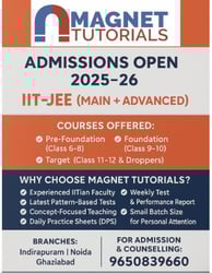 Magnet Tutorials  -  Admissions Open